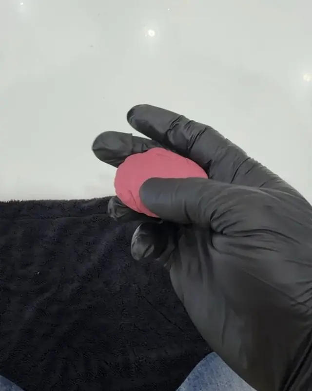 Clay bar decontamination
