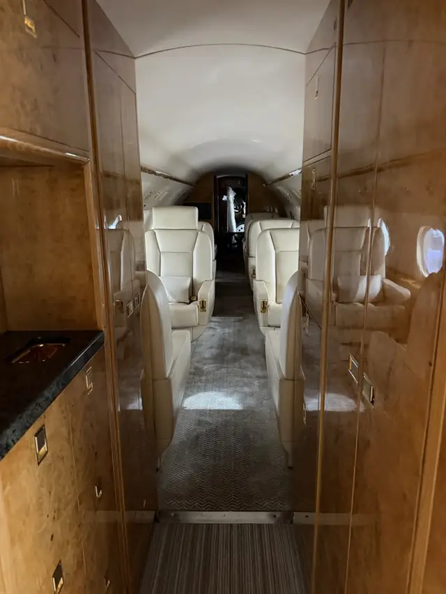 Cabin after a full interior detail