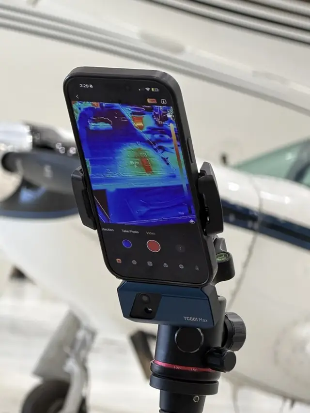 Thermal survey during assessment